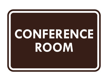 Signs ByLITA Classic Framed Conference Room Sign